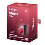 Satisfyer Shiny Petal Wearable Red Egg Vibrator Remote App Control Sex Toy