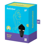 Satisfyer Sweet Treat Spinnator Vibrator Black/Gold Clitoral Stimulation Sex Toy