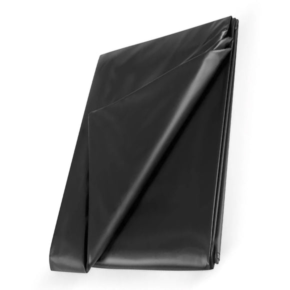 Wet Play Black PVC Bed Sheet Water Sport Fantasy Protective Cover King Size Double
