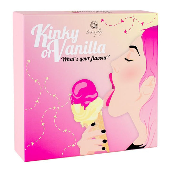 Kinky or Vanilla Board Game Couples Erotic Question Challenge Play