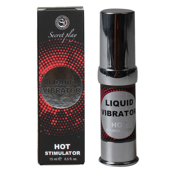 Secret Play Liquid Vibrator Hot Stimulator Pleasure Enhancer Strawberry Warming Gel 15ml