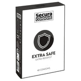 Secura Extra Safe Condoms 48 Pack Thick Anal Sex Stamina Prophylactics