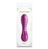 Seduction Chloe Ribbed Vibrator Purple Mini Vibe Female Pleasure Sex Toy