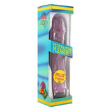 Seven Creations Penetrating Pleasures Purple Jelly Penis Vibrator Classic Twist Vibe Sex Toy