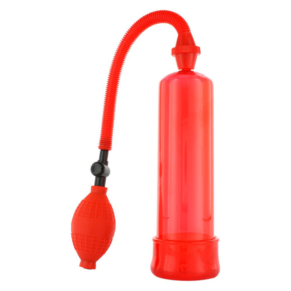 Seven Creations Red Penis Enlarger Pump Strong Erection Enlargement Air Suction Vacuum