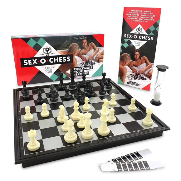 Sex-O-Chess Erotic Chess Game Checkmate Adult Couples Pleasure Play Fantasy Fun