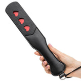 Sex & Mischief Heart Impact Paddle Spanking Fetish Imprint Soft BDSM Play