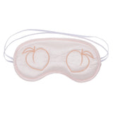 Sex & Mischief Peaches n CreaMe Blindfold Satin Blackout Sleeping Mask