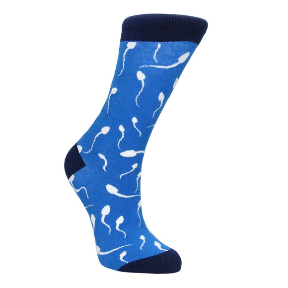 Sexy Socks Sea Men Novelty Sperm Sock Funny Rude Secret Santa Gift Size 36-41