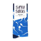Sexy Socks Sea Men Novelty Sperm Sock Funny Rude Secret Santa Gift Size 36-41