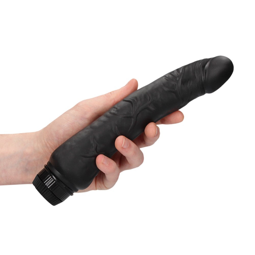Shots Toys Realistic Multispeed G-Spot Vibrator Black Penis Vibe   Lightspeed Love