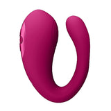 Shots Vive Yoko Triple Action Clitoral Pulse Wave Stimulation Dual Prong Vibrator Massager Sex Toy