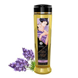 Shunga Erotic Massage Oil Sensation Lavender 240ml Natural Glide Aroma