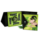 Shunga Geisha's Secret Luxury Gift Set Exotic Green Tea Oil Gel Lube Candle Erotic Kit