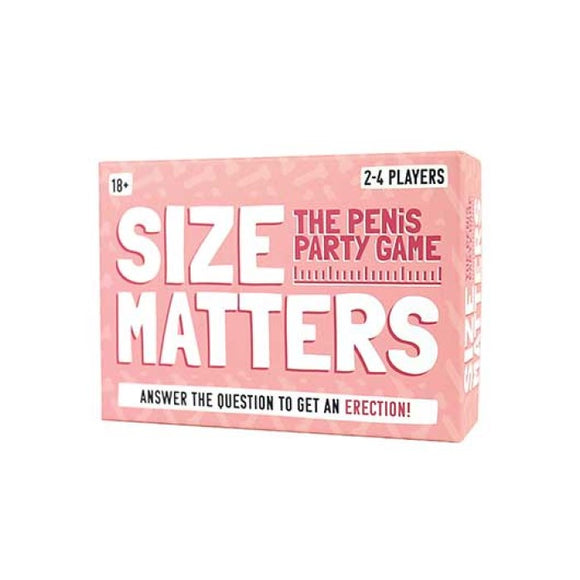 Size Matters The Penis Party Game Question Trivia Card Adult Play Fun