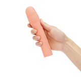 Size Up 2 Inch Penis Extender Realistic Shape Cock Sleeve Length Sheath