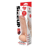 Size Up 2" See-Thru Penis Extender Sleeve with Ball Loop Cock Sheath