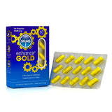 Skins Enhance Gold Sexual Wellness Food Supplement For Men Erectile Dysfunction Vitamin 60 Capsules Pack