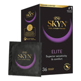 Skyn Elite Non Latex Condoms 36 Pack Thin Soft Safe Sex Prophylactics