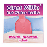 Giant Willie Hot Water Bottle Pink Penis Shape Winter Warm Funny Christmas Gift