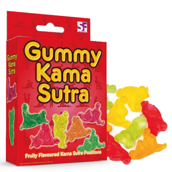 Gummy Kama Sutra Jelly Fruit Flavoured Sex Position Sweets Rude Adult Funny Novelty Gift Candy