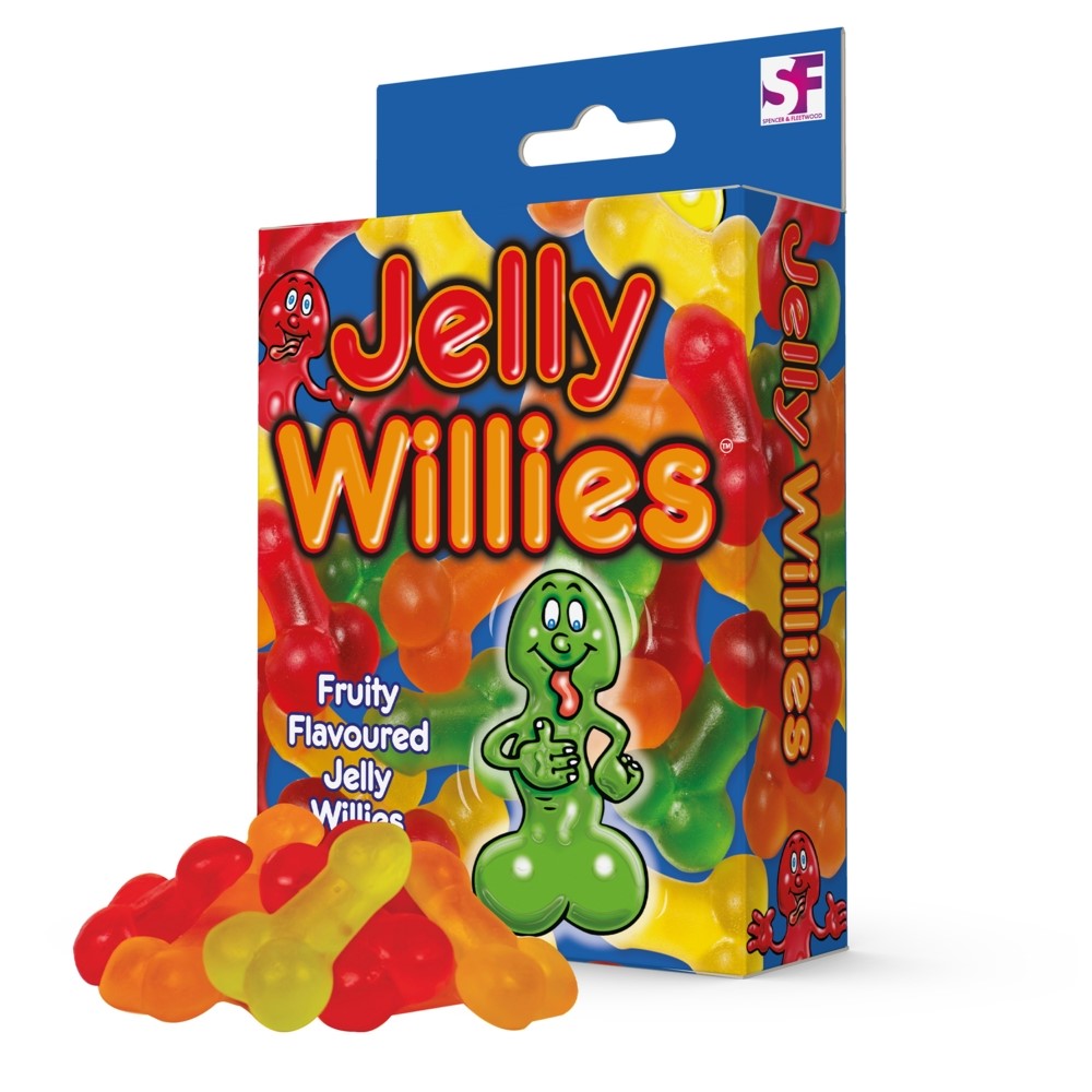Jelly Willies Fruit Flavoured Rude Novelty Penis Sweets Funny Candy ...