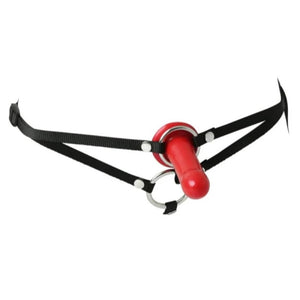 SportSheets 'Menage A Trois' Double Penetration Flare Dildo Strap-On Harness Sex Toy