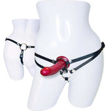SportSheets 'Menage A Trois' Double Penetration Flare Dildo Strap-On Harness Sex Toy