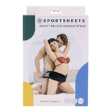 Sportsheets Pivot Deluxe Doggie Style Strap Adjustable Love Handles Padded Belt Couples Sex Stress Relief