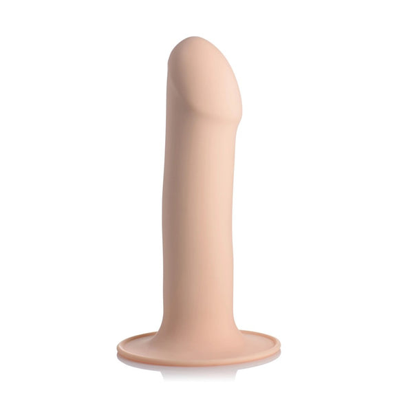 Squeeze-It Squeezable Phallic Dildo Flesh Skin Tone Flexible Temperature Play Sex Toy
