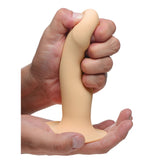 Squeeze-It Squeezable Phallic Dildo Flesh Skin Tone Flexible Temperature Play Sex Toy