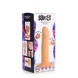 Squeeze-It Squeezable Phallic Dildo Flesh Skin Tone Flexible Temperature Play Sex Toy