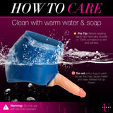 Strap U Booty Shorts 6" Dildo Silicone Strap On Harness Large Size