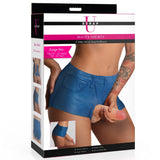 Strap U Booty Shorts 6" Dildo Silicone Strap On Harness Large Size