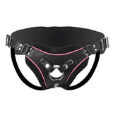 Strap U Flamingo Low Rise Strap-On Dildo Harness Faux Leather Fetish Play
