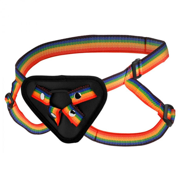 Strap U Ride The Rainbow Universal Strap-On Dildo Harness Gay Pride Sex Toys
