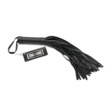 Strict Leather Pleasure Mini Flogger Black Whip Punishment Fetish Play