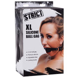 Strict XL Silicone Ball Gag Mouth Strap Bondage Fetish BDSM Play