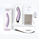Svakom Amy 2 Flexible G-Spot Vibrator Pastel Lilac Luxury Massager Sex Toy