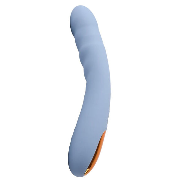 Svakom Ava Neo Interactive Thrusting Vibrator Blue App Control Sex Toy