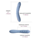 Svakom Ava Neo Interactive Thrusting Vibrator Blue App Control Sex Toy