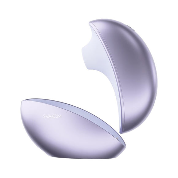 Svakom Pulse Galaxie Clitoral Stimulator Starlight Projector Metallic Lilac App Control Sex Toy