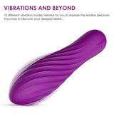 Svakom Tulip Powerful Bullet Vibrator Violet Purple Rechargeable Mini Vibe Discreet Sex Toy