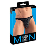 Svenjoyment Mens String Pouch Sparkly Rhinestones Sexy Male Underwear