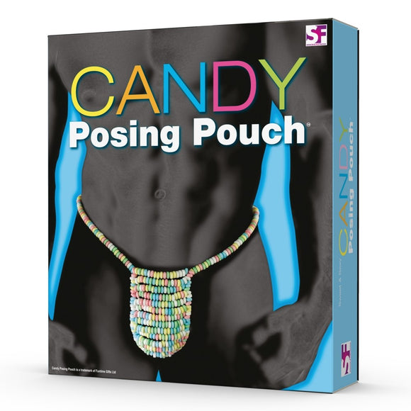 Candy Posing Pouch Mens Edible Underwear Male Thong Funny Sexy Pant Sweets