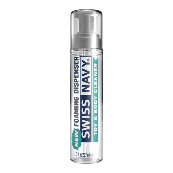 Swiss Navy Foaming Sex Toy & Body Cleaner Intimate Hygiene Wash 207ml