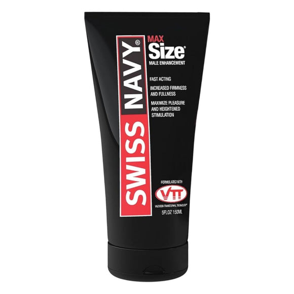Swiss Navy Max Size Male Penis Enhancement Stimulation Cream 150ml