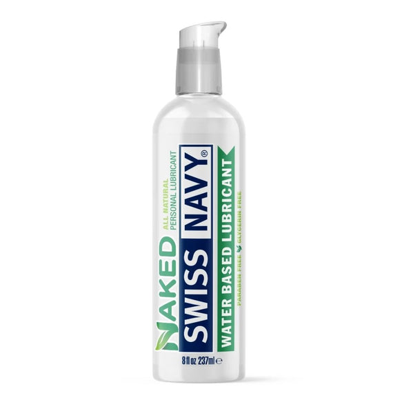 Swiss Navy Naked All Natural Water Based Lubricant 237ml Organic Sex Lube