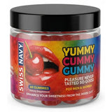 Swiss Navy Yummy Cummy Gummy 60 Pack Oral Sex Fruit Flavour Gummies Supplement