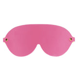 Taboom Malibu Blindfold Eye Mask Pink Faux Leather Barbie Fetish Play